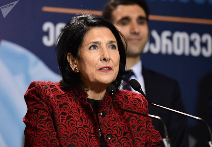 Президент Грузии прокомментировала призыв Саакашвили к неподчинению
