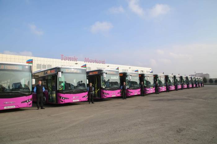 В Баку привезут сотни новых автобусов
