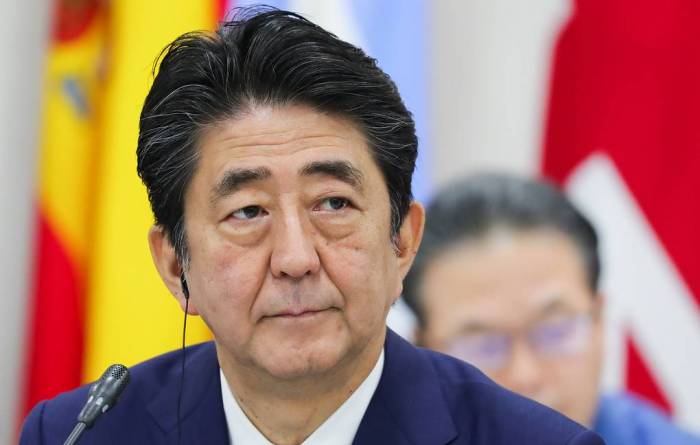 Абэ рассказал об обеспечении безопасности граждан Японии в Китае
