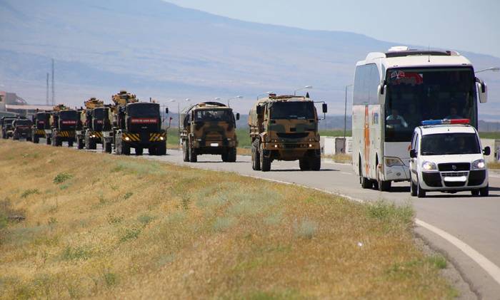 Турецкие военные прибыли в Нахчыван для участия в учениях «Нерушимое братство - 2019» - ФОТО-ВИДЕО