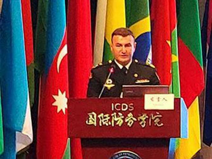 Офицер ВС Азербайджана награжден во время второго международного оборонного форума в Китае 