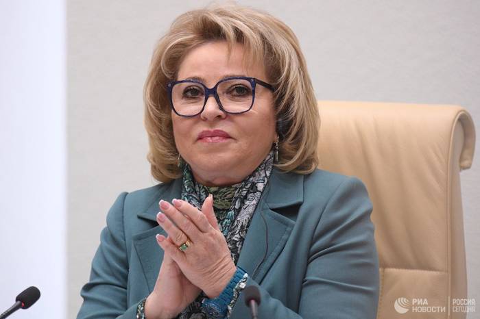Матвиенко призвала объединять усилия стран в борьбе с торговыми войнами
