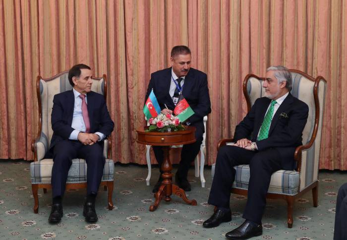 Новруз Мамедов встретился с главой Исполнительного совета Афганистана