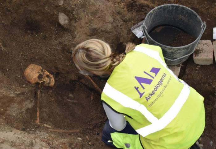 В Швеции обнаружили первую за 50 лет могилу викингов
