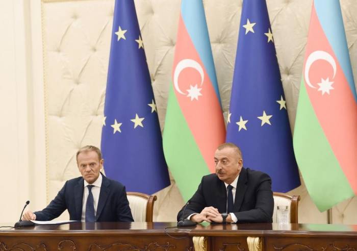 Ильхам Алиев: Связи между Азербайджаном и Европейским Союзом основаны в духе сотрудничества и взаимной поддержки