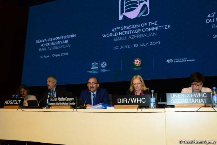 В Баку продолжает работу 43-я сессия Комитета Всемирного наследия ЮНЕСКО - ФОТО
