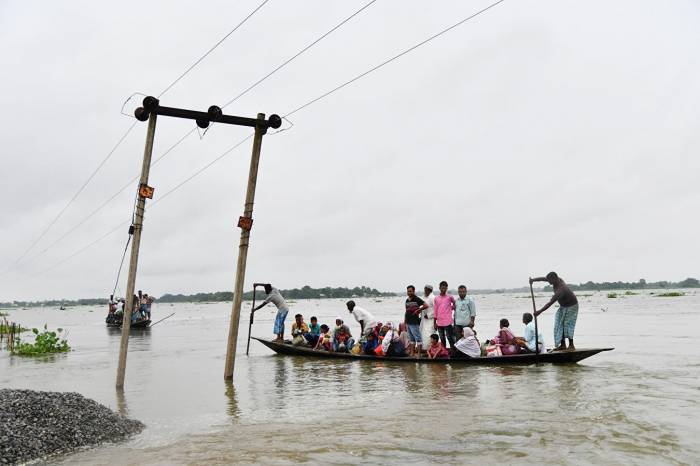 СМИ: в Индии около 5,2 миллиона человека оказались в зоне затопления
