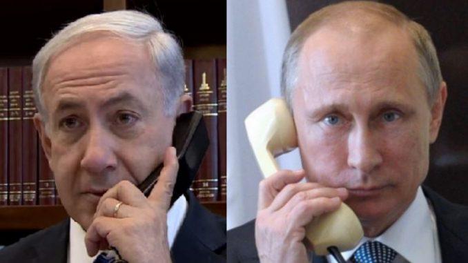 Путин и Нетаньяху обсудили по телефону вопросы взаимодействия по Сирии
