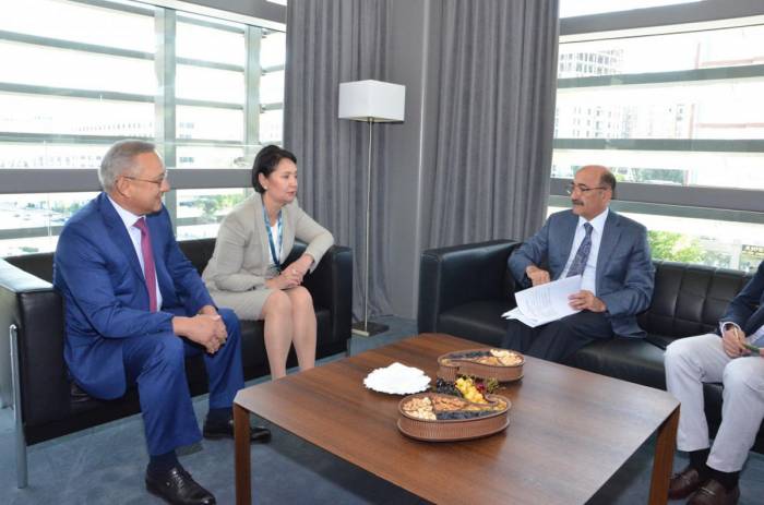 Министр культуры Азербайджана встретился с вице-премьером Казахстана