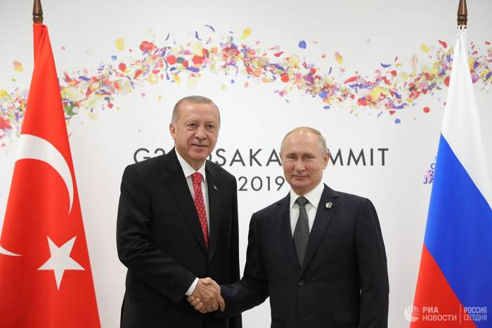 Путин и Эрдоган обсудили на G20 встречу лидеров России, Турции и Ирана
