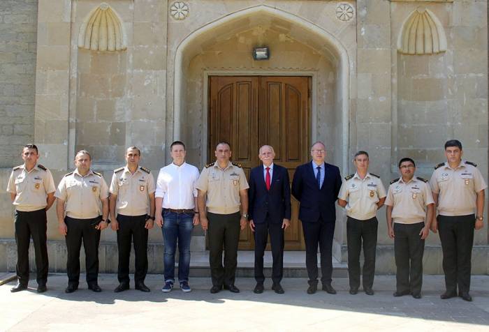 В Военной Академии проводится встреча с экспертами НАТО в области образования