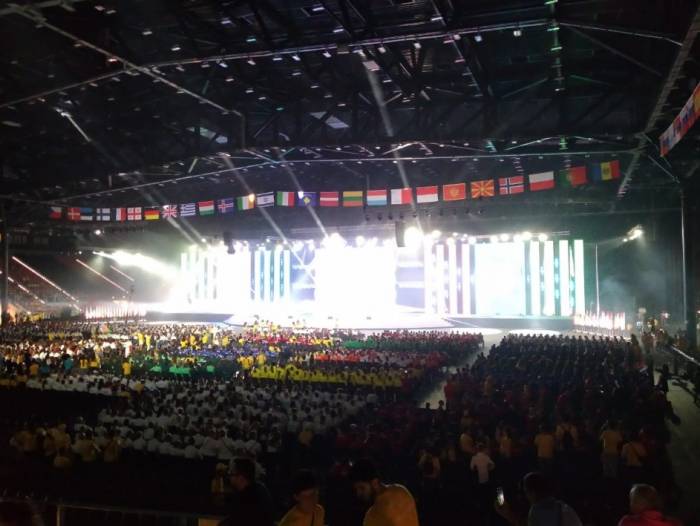 Состоялась церемония закрытия XV Летнего европейского юношеского олимпийского фестиваля
