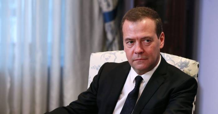 Дмитрий Медведев  поздравил первого вице-президента Азербайджана Мехрибан Алиеву
