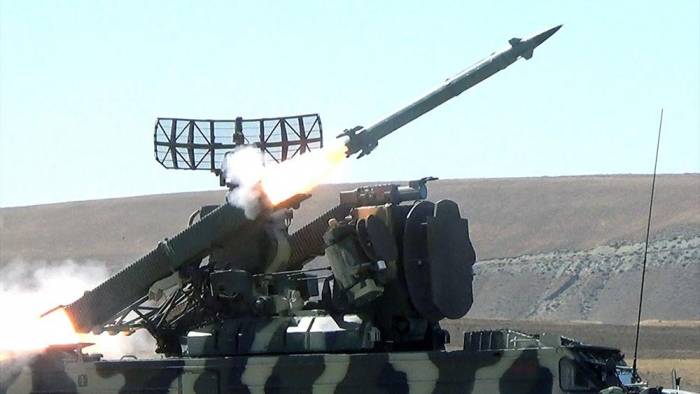 Средства противовоздушной обороны ВС Азербайджана выполнили боевые стрельбы