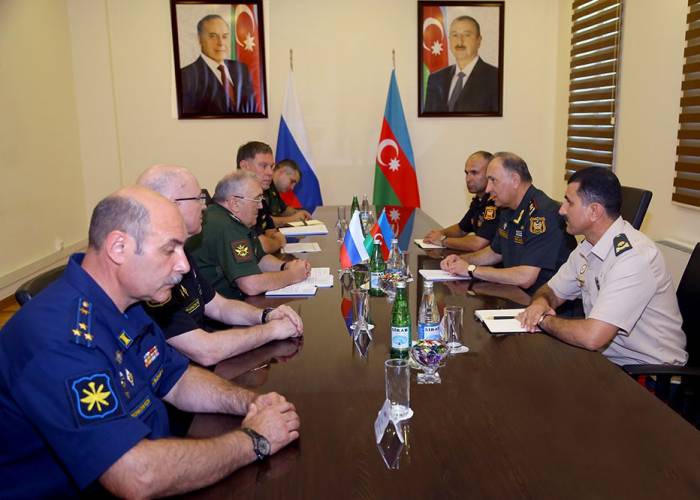 Делегация Минобороны России находится с рабочим визитом в Азербайджане
