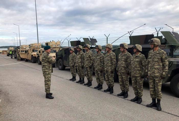 Азербайджанские военнослужащие участвуют в учениях “Saber Junction - 19” - ФОТО