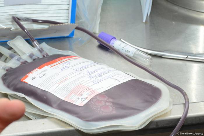 В Азербайджане заготовлено более 230 литров крови