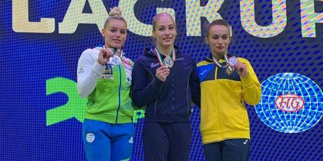 Азербайджанская гимнастка завоевала "золото" на Кубке мира