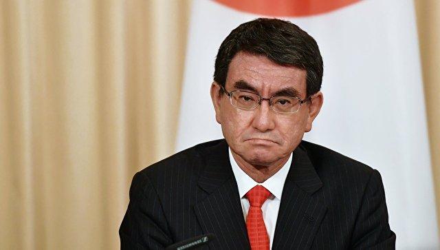 Глава МИД Японии Таро Коно может занять пост министра обороны
