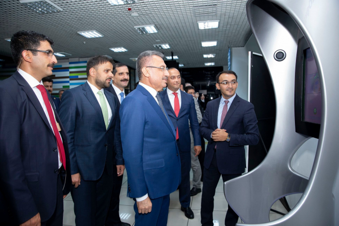 Вице-президент Турецкой Республики Фуат Октай посетил центр ASAN