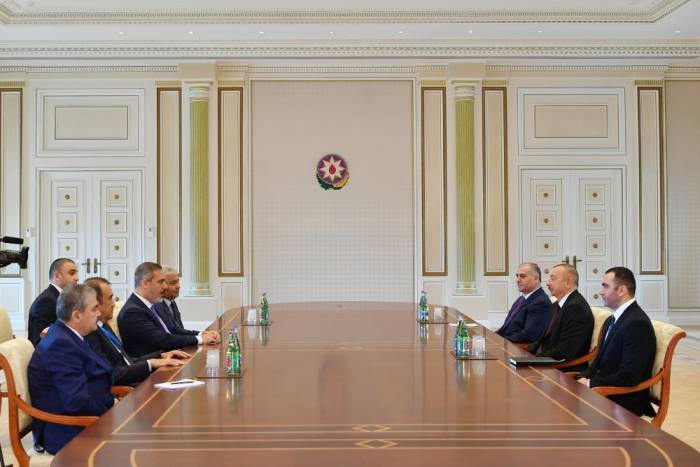 Ильхам Алиев принял глав органов спецслужб тюркоязычных государств
