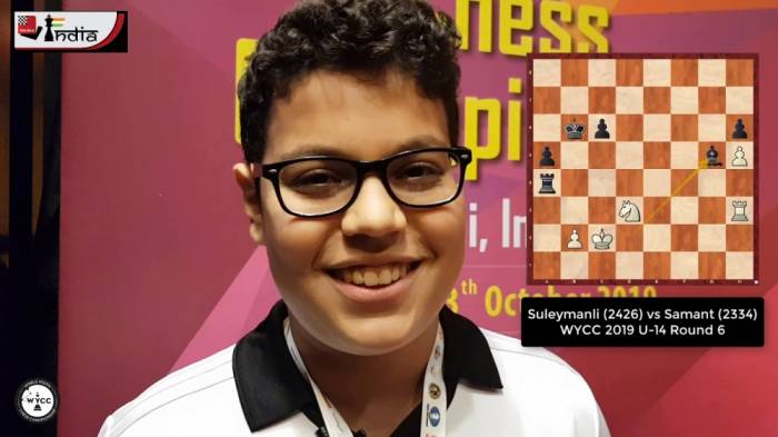 Азербайджанский юный шахматист завоевал звание чемпиона мира