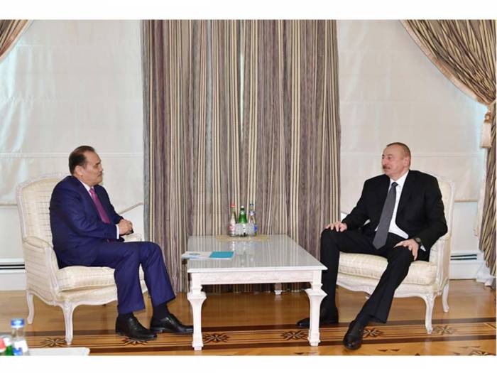 Ильхам Алиев принял генсека Совета сотрудничества тюркоязычных государств - ФОТО
