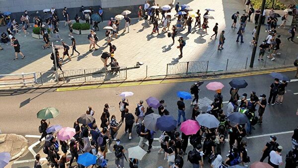 Китай пригрозил США контрмерами в ответ на поддержку протестов в Гонконге
