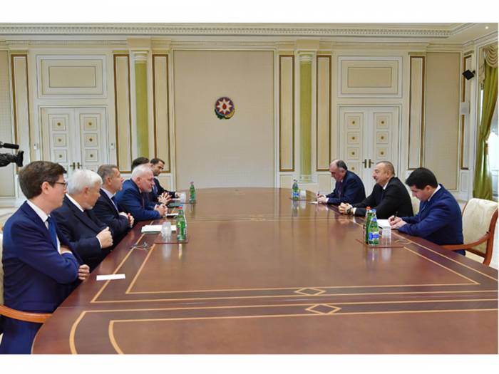 Ильхам Алиев принял сопредседателей МГ ОБСЕ