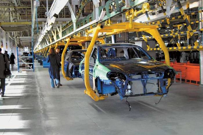 В Азербайджане производство автомобилей возросло в 6,5 раза
