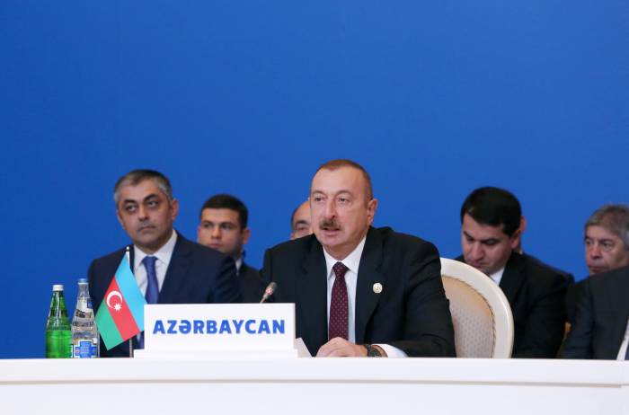 Президент Ильхам Алиев: Передача Зангезурской области от Азербайджана Армении в свое время разделила тюркский мир с географической точки зрения