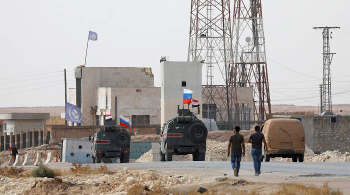 Российская военная полиция прибыла в сирийский город Кобани