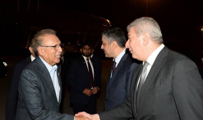 Завершился визит президента Пакистана в Азербайджан
