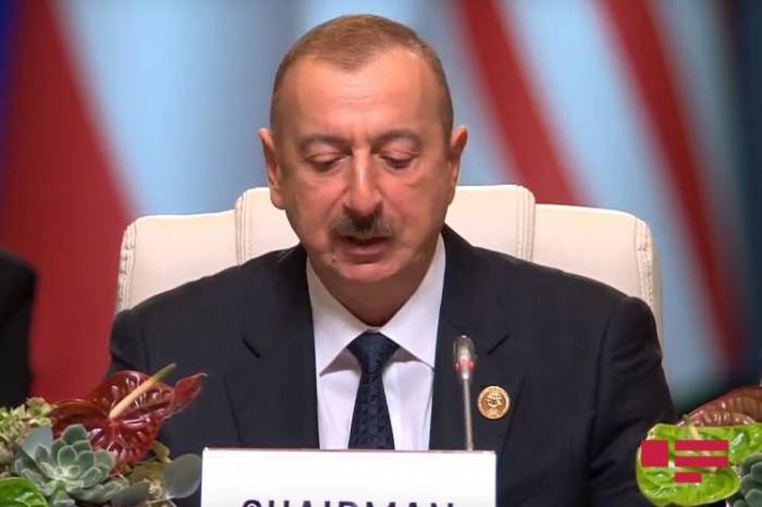 Ильхам Алиев: Карабах — исконно азербайджанская земля и конфликт должен быть решен только в рамках территориальной целостности Азербайджана
