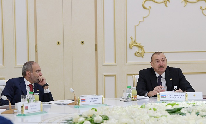 Ильхам Алиев: "Считаю, что героизации фашизма нет места на пространстве СНГ"  - ОБНОВЛЕНО-ФОТО