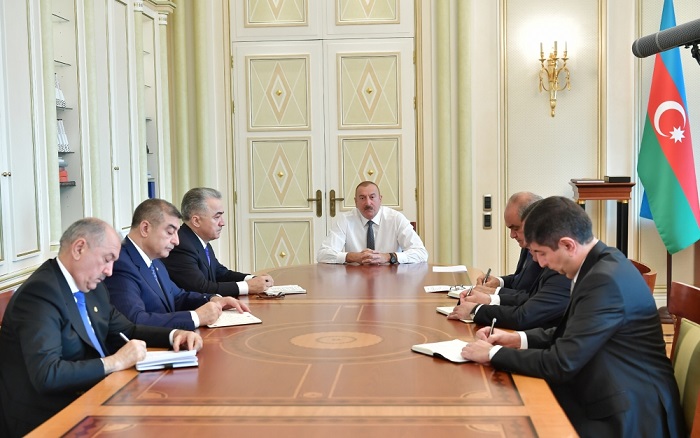 Ильхам Алиев: Вам следует оказывать свою поддержку, уделять внимание предпринимателям - ОБНОВЛЕНО