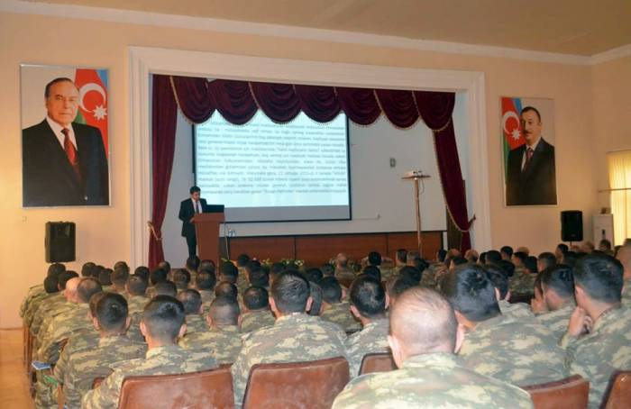 В воинской части проведен очередной семинар