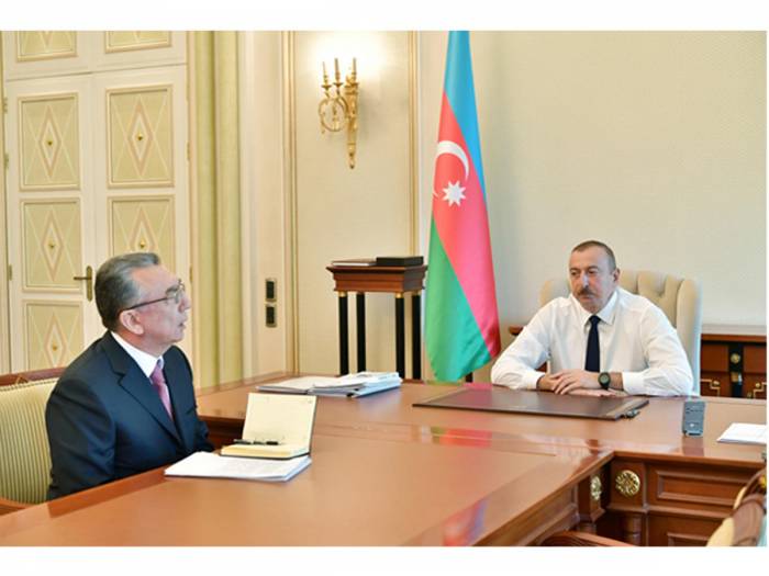 Президент Ильхам Алиев принял главу ИВ Баку - ВИДЕО