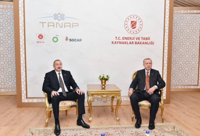 Состоялась встреча Ильхама Алиева и Реджепа Тайипа Эрдогана - ФОТО