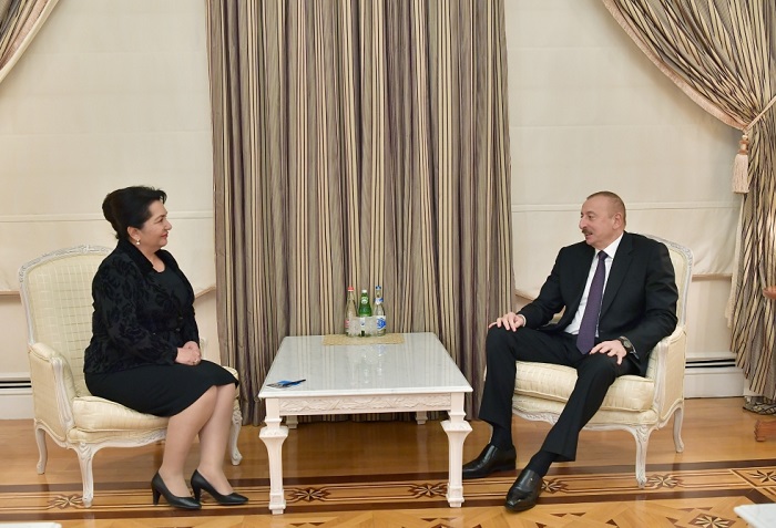 Ильхам Алиев принял председателя Сената Олий Мажлиса Узбекистана - ОБНОВЛЕНО