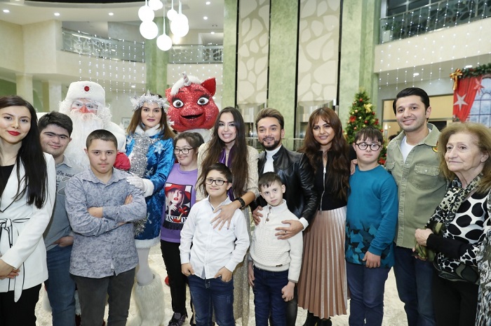 Лейла Алиева приняла участие в веселье, организованном для детей с синдромом Дауна - ФОТО