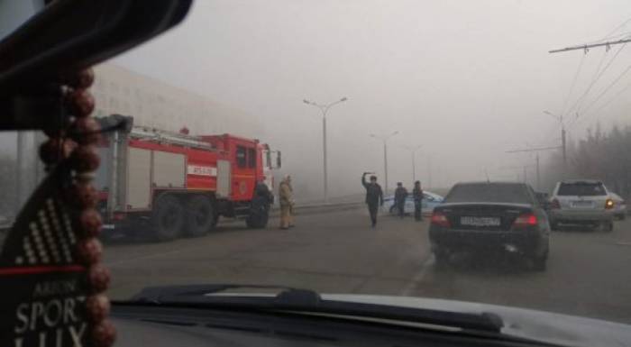 Из-за подозрительной коробки в Алматы перекрыли улицу