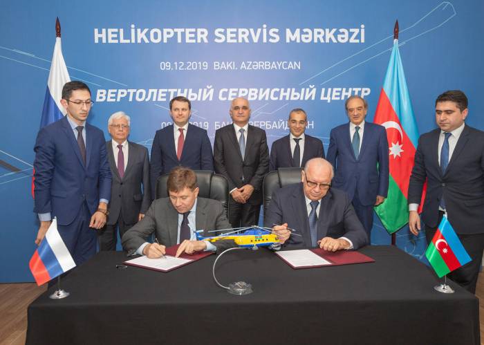 В Азербайджане состоялась закладка фундамента Центра по капитальному ремонту и обслуживанию вертолетов 