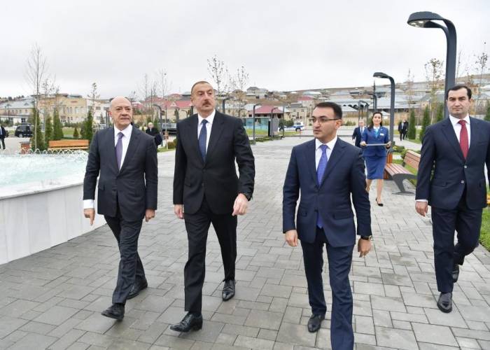 Ильхам Алиев принял участие в открытии комплекса "ASAN Həyat" в Шамахы - ОБНОВЛЕНО- ФОТО