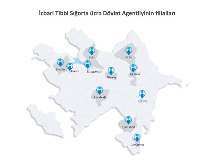В Азербайджане функционирует три филиала Госагентства по ОМС
