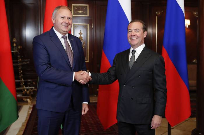 Премьеры России и Белоруссии обсудили взаимодействие в рамках Союзного государства