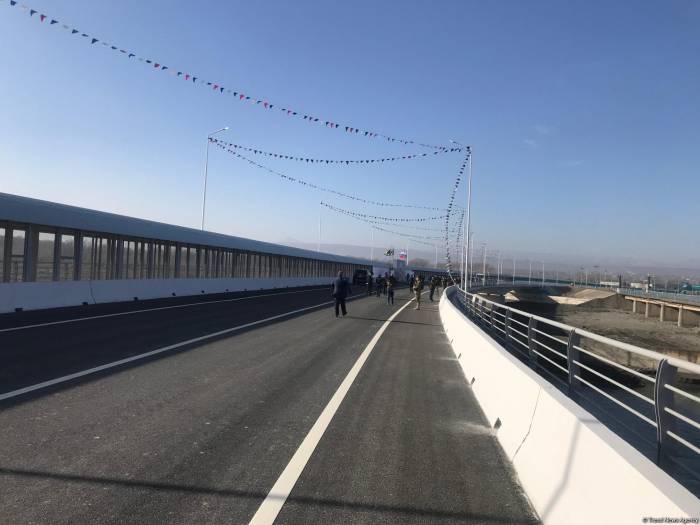 Состоялось открытие моста на реке Самур между Азербайджаном и Россией - ФОТО