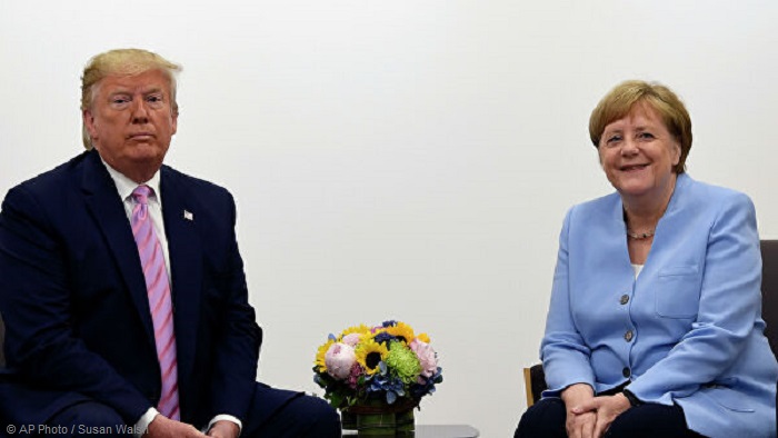 Трамп и Меркель обсудили ситуацию на Ближнем Востоке и в Ливии
