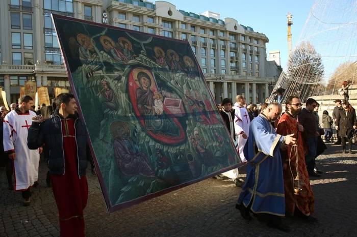 В Грузии сегодня празднуют православное Рождество   
