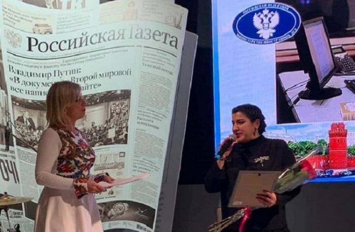Азербайджанская журналистка удостоена престижной награды в сфере медиа в России
